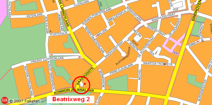 Wegenkaart