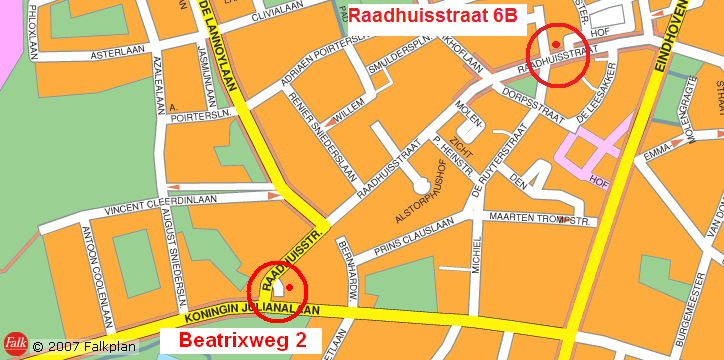 Wegenkaart
